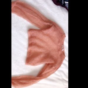 Urban outfitters long sleeve crop